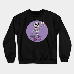 Skull and sweet unicorn Crewneck Sweatshirt